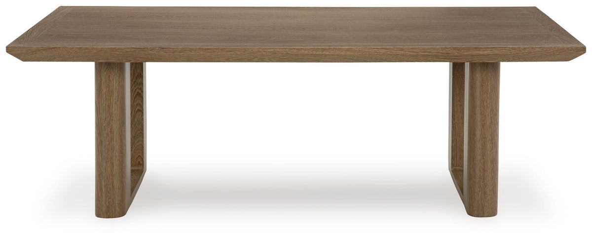 Serene Bay - Rectangular Cocktail Table - Dark Brown – Furniture World NW