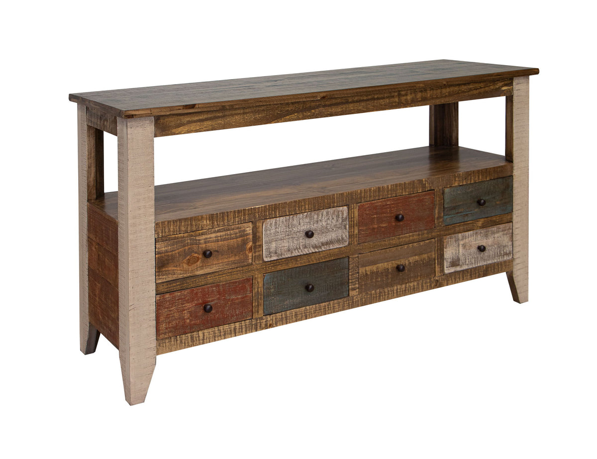 Antique - Multi-Drawer Table With 8 Drawers – Furniture World NW
