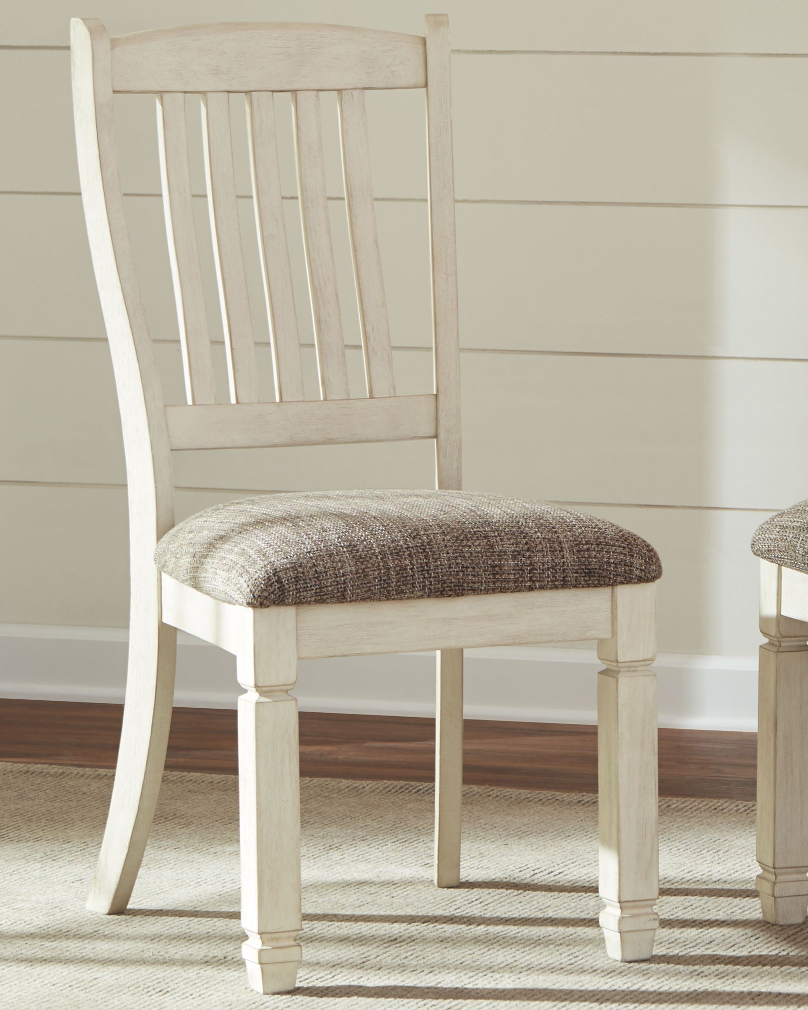 Bolanburg - Silla de comedor UPH (juego de 2) - Respaldo inclinado - Marrón/Beige