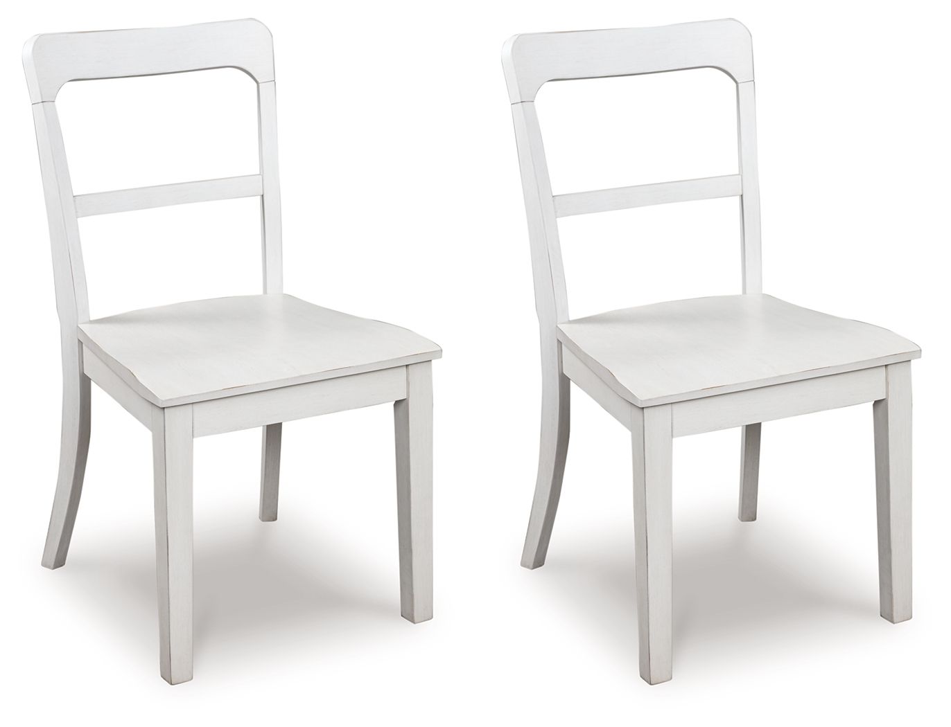 Greddinton - Sillas laterales tapizadas para comedor (juego de 2)