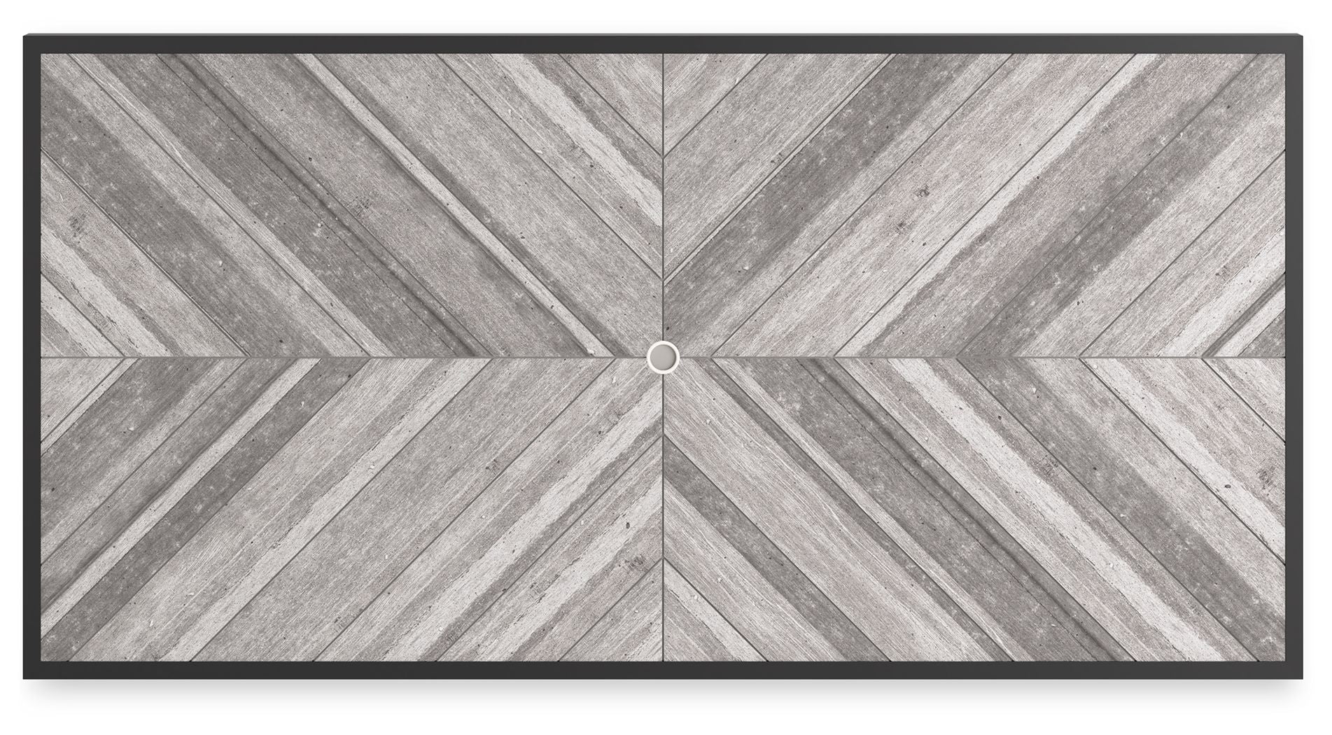 Beachcroft - Mesa de comedor rectangular con opción de borde