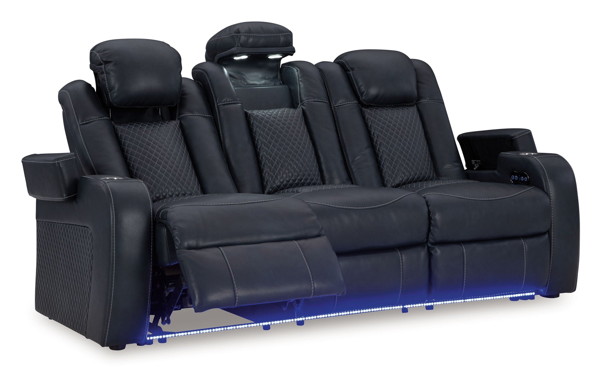 Fyne-dyme - Sofá reclinable eléctrico con reposacabezas ajustable
